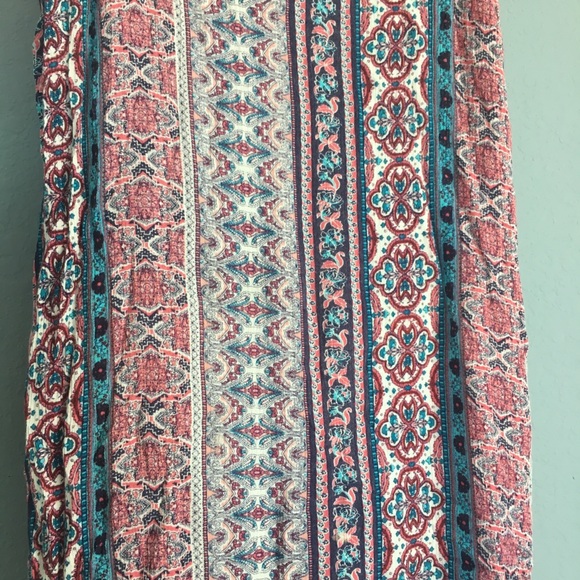 Pink Rose, spaghetti strap maxi dress - Picture 2 of 6